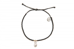 Silver Bitty Pineapple Black